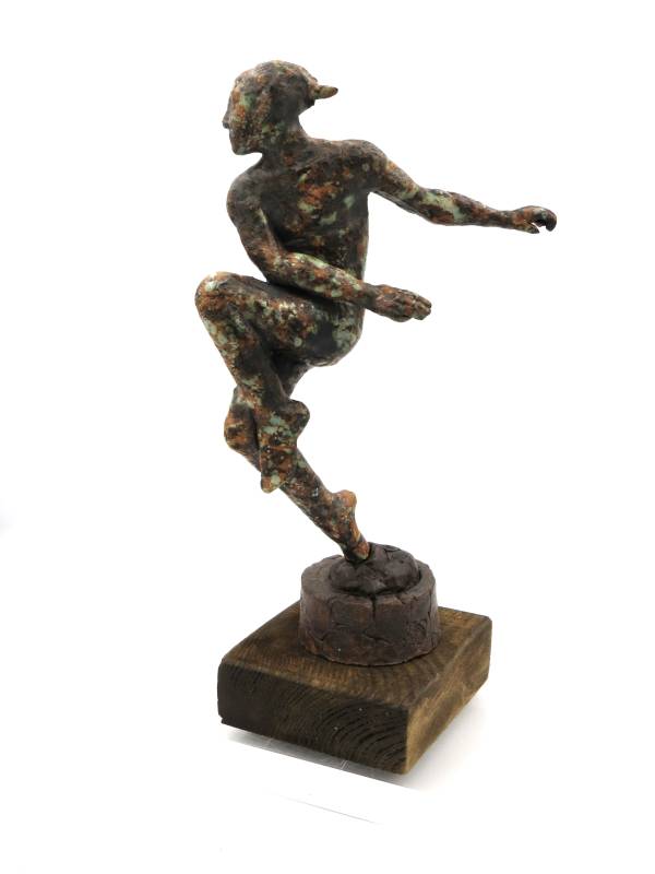 - a , Ceramic Sculpture by Craig Carsley, measuring 34 x 15 cm (H x W) £320